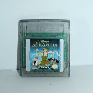 Atlantis The Lost Empire Gameboy Color Game Only